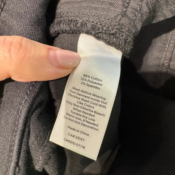 Talbots Limited Edition Flawless Black Embellished Slim Ankle Pants - Picture 10 of 10